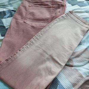 Maurices pink ombre jeggings